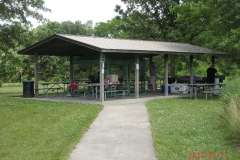 The Rush Creek pavilion