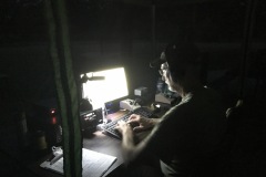 CW night operations