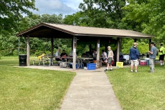 Pavilion at Rush Creek Conservation Area