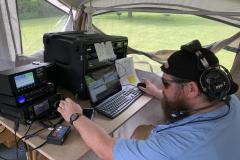 Mike, KD9DLL working SSB