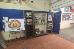 About to enter museum with WC8VOA station visible to the right.