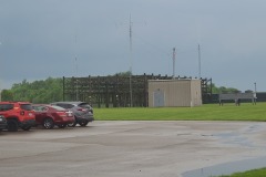 HF and UHF repeater antennas by the original switching matrix.
