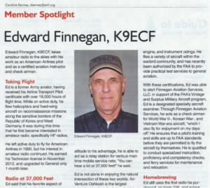 Ed Finnegan K9ECF feature in March 2020 QST