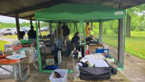 FD team getting ready for start of FD