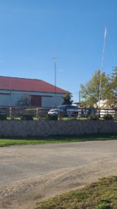 A closer look at the setup at the camporee