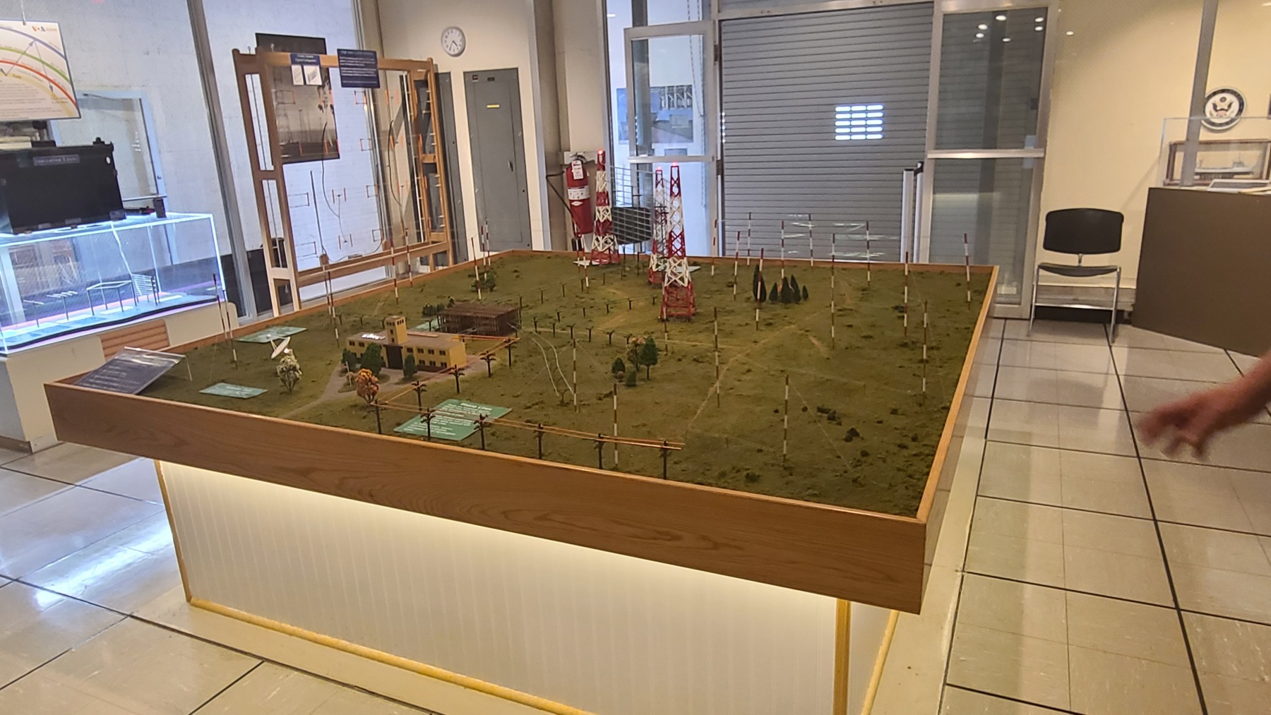 Model of the VOA Bethany Relay facility.