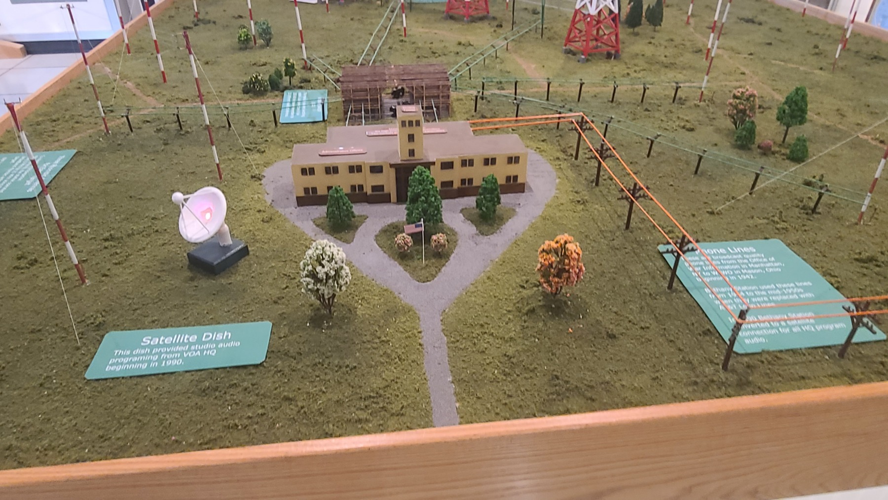 Model of the VOA Bethany Relay facility.