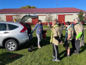 Jen (KD9FMJ) explains her portable setup