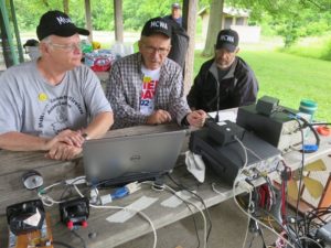 John (KA9CAR), Loren (K3RFC), and Bill (KD9WEW)  (GOTA)