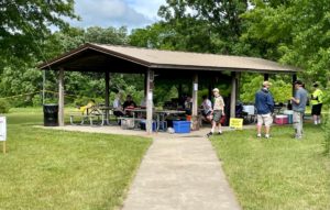 Pavilion at Rush Creek Conservation Area