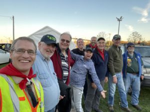 Woodstock ground crew after tear down