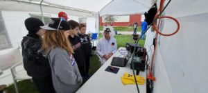 Dr. Emmett Brown's twin, W9GD, showing off his 1.21 gigawatt FT-8 setup