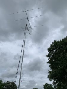 VHF antennas against a FD dark sky (bad weather was averted)