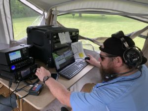 Mike, KD9DLL working SSB