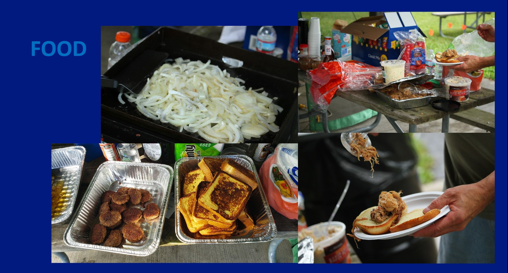 Yummy food by Chef Mike, KD9DLL