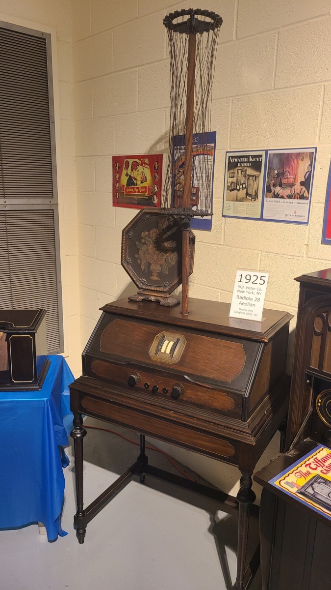 More radios in the antique radio room